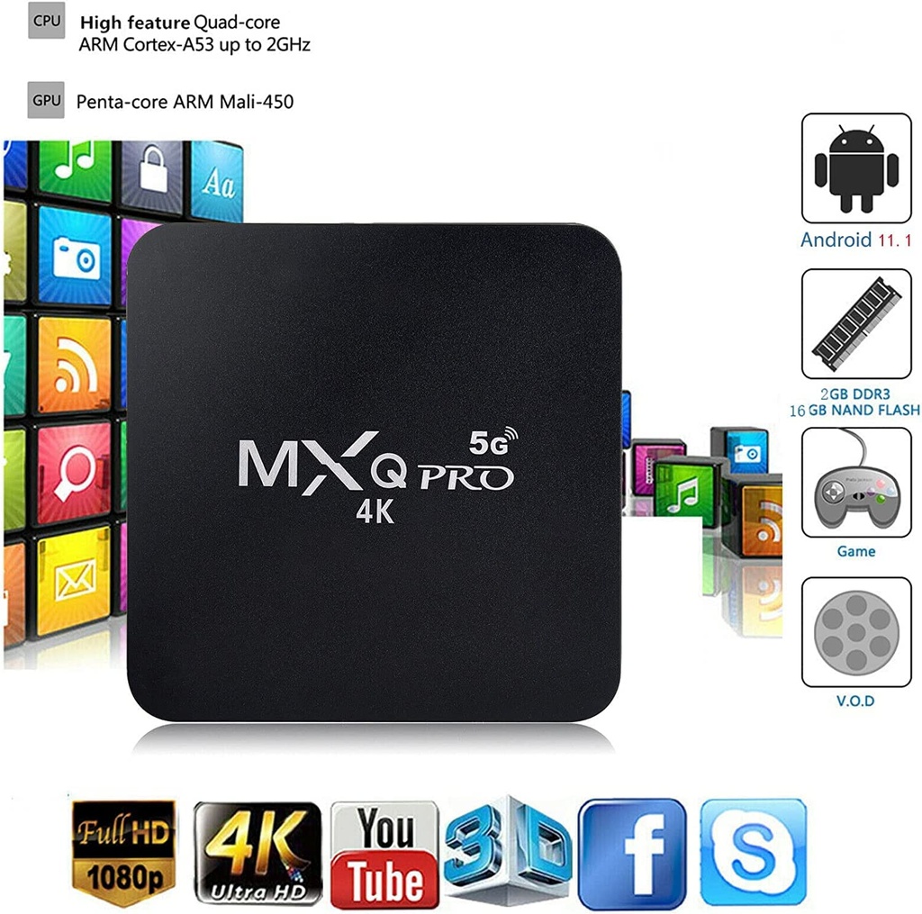 TV BOX MXQ 4K PRO