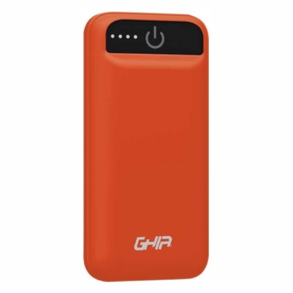 BATERIA DE RESPALDO GHIA POWER BANK 2500 MAH ROJA - AC-9253