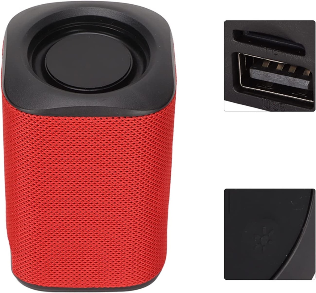 BOCINA BLUETOOTH 5.0 / FM / USB / 1+1 YX481