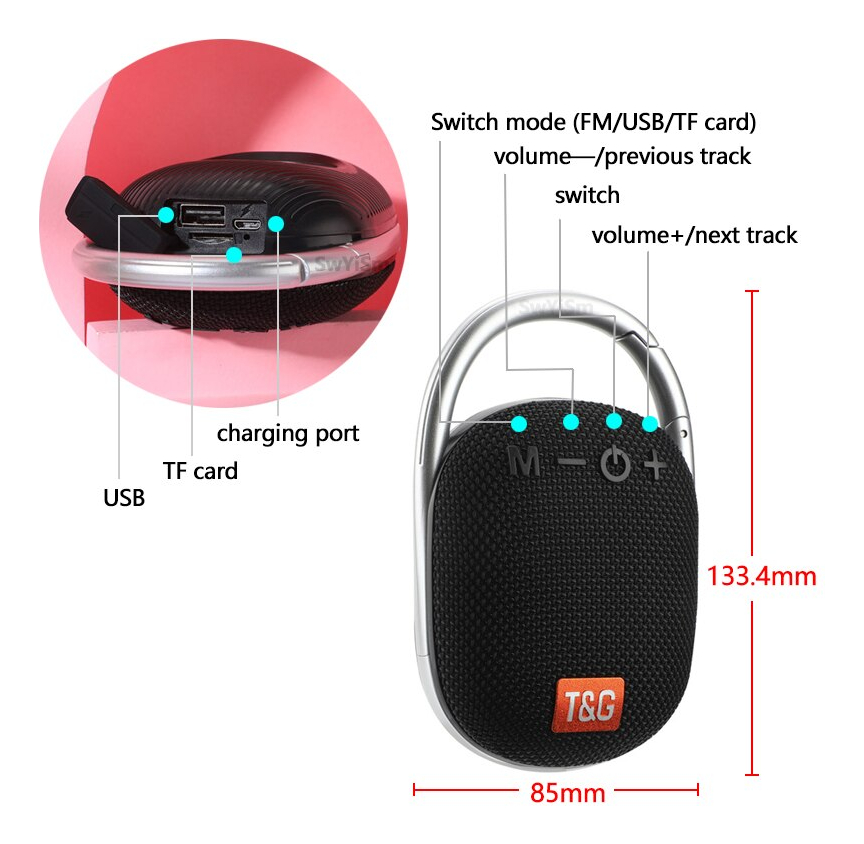 BOCINA DE BLUETOOTH TG321