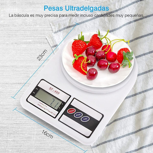 Bascula Alta Precisión Gramera Digital Lcd 1 Gramo A 10 Kg