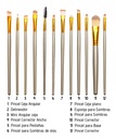 Brochas Maquillaje Profesional Set 20 Pzs. Corrector Sombras
