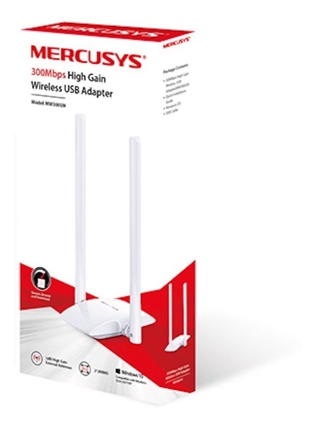 ANTENA DE WIFI ROMPEMUROS MERCUSYS MW300UH