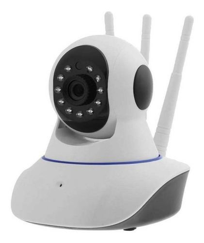 Cámara Wifi 360° Giratoria 1080p 3 Antenas Audio 2 Vías