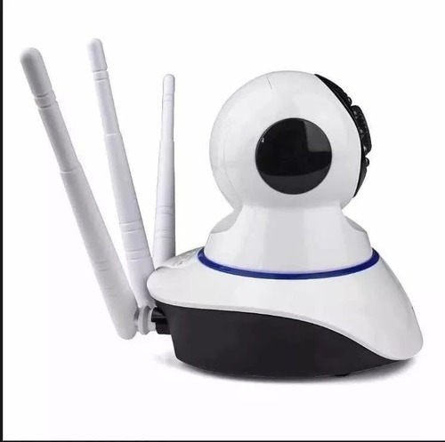 Cámara Wifi 360° Giratoria 1080p 3 Antenas Audio 2 Vías