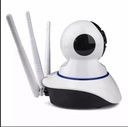 Cámara Wifi 360° Giratoria 1080p 3 Antenas Audio 2 Vías