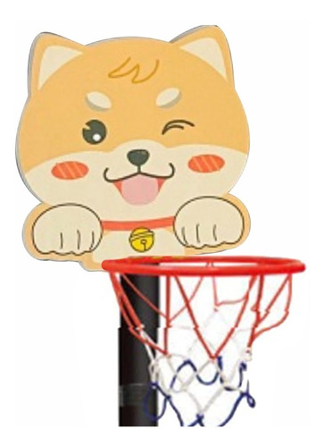 Canasta De Basketball Infantil Ajustable Juego + Balon