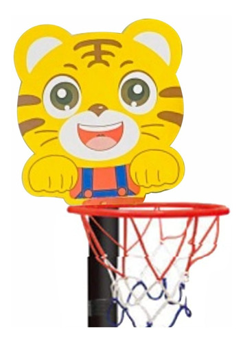 Canasta De Basketball Infantil Ajustable Juego + Balon