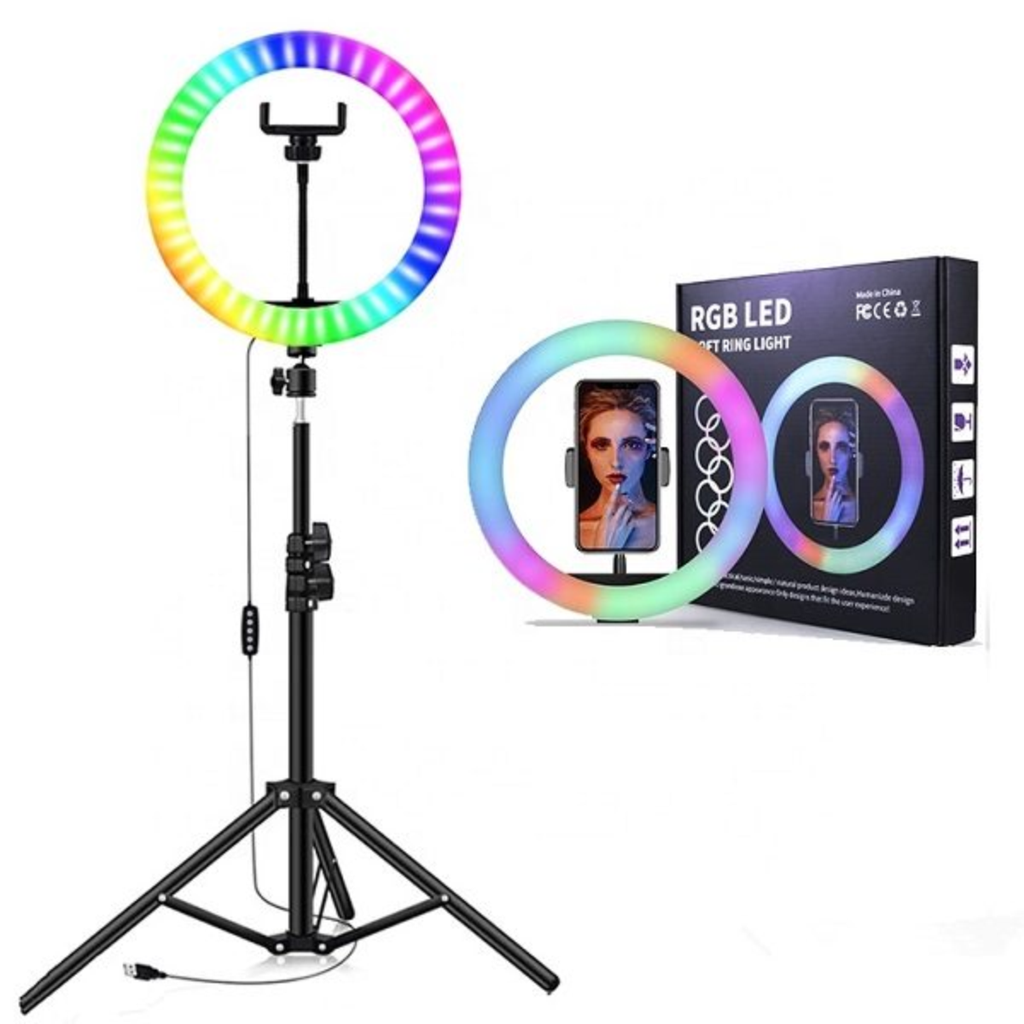 ARO DE LUZ LED RGB 32CM LED605