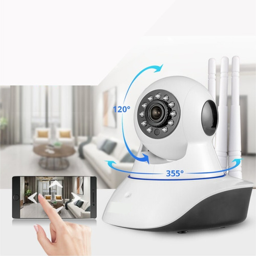 Camara 360 Grados Para Interior Robot 3 Antenas App Yoosee