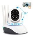 Camara 360 Grados Para Interior Robot 3 Antenas App Yoosee