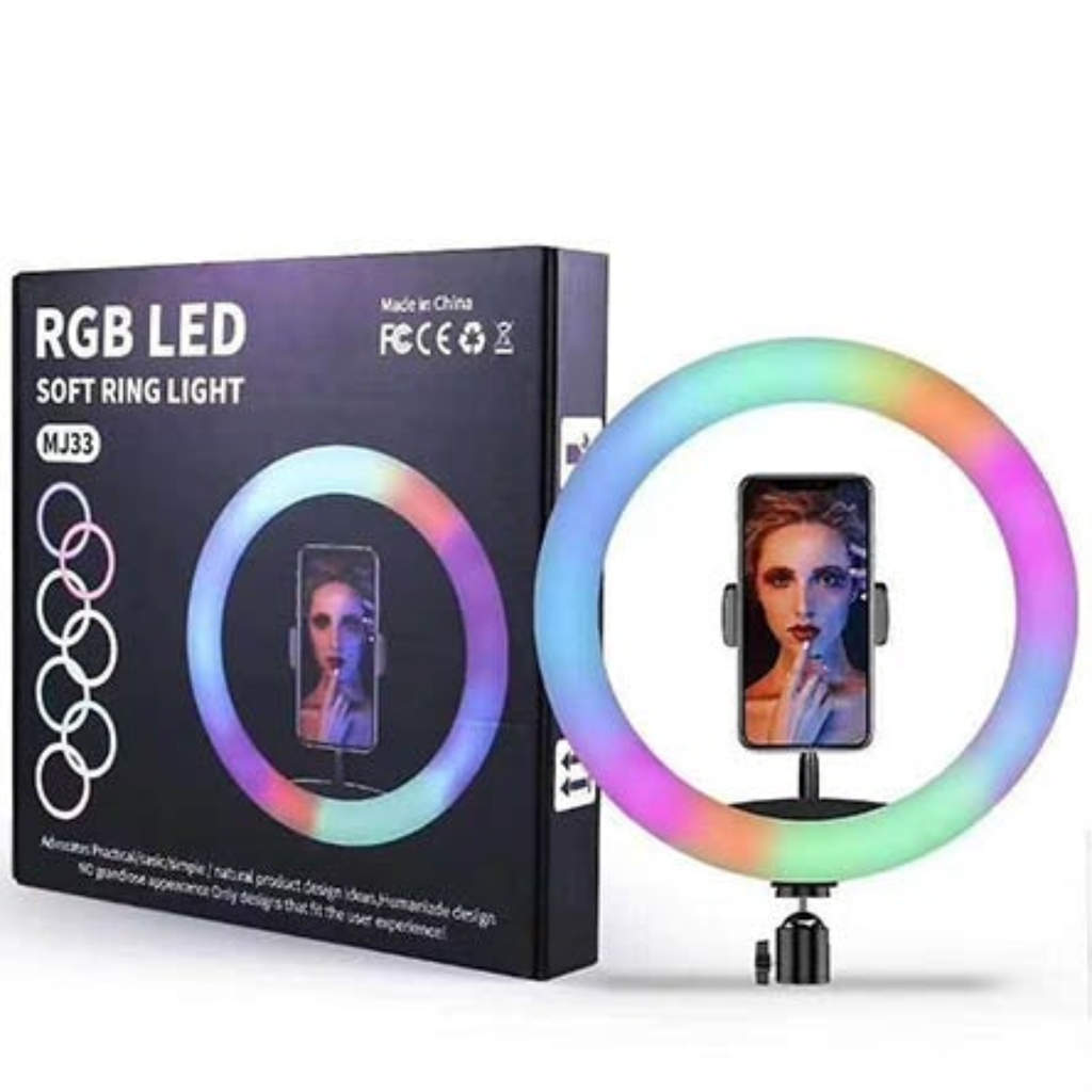 ARO DE LUZ LED RGB 32CM LED605