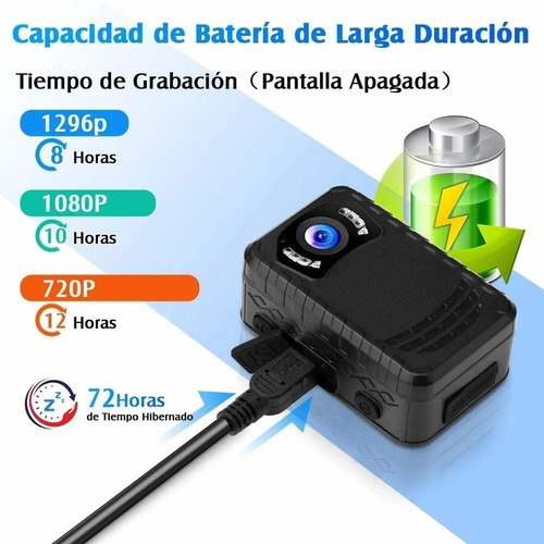 Camara Corporal Para Policia N9 Full Hd Vision Nocturna 