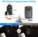 Camara Corporal Para Policia N9 Full Hd Vision Nocturna 