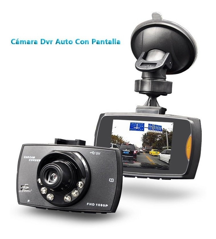 Camara De Auto Coche Larga Hd 1080p Dvr Visión Nocturna Digital