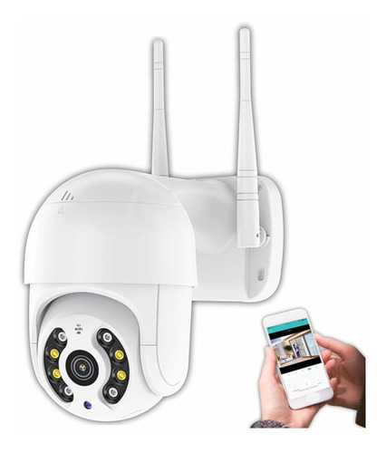 Camara Domo Ip  Wifi Y Ethernet  Giratoria Y Autoseguimiento