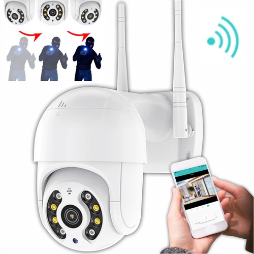 Camara Domo Ip  Wifi Y Ethernet  Giratoria Y Autoseguimiento