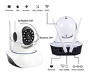 Camara Ip Wifi Y Ethernet Robotica App V380 Vision Nocturna