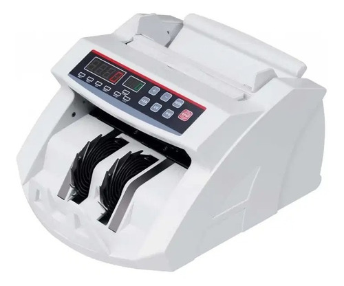 Contadora Dinero Doble Pantalla Detector Billetes Falsos