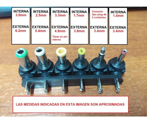 Fuente Alimentación 30w Cargador Universal 6 Conectores