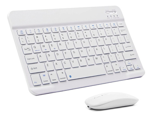 Kit Teclado Y Mouse Recargable Silencioso 150h Varios Colore