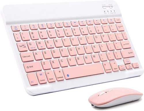 Kit Teclado Y Mouse Recargable Silencioso 150h Varios Colore