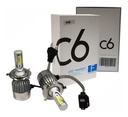 Kit De Luces Led Tipo Xenon Faros Auto C6