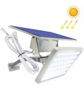 LAMPARA 48 LED BRAZO CURVO BLANCA