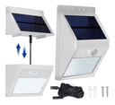 LAMPARA SOLAR 20 LED CON CABLE PANEL DESMONTABLE