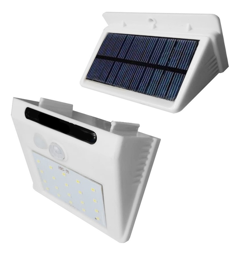 LAMPARA SOLAR 20 LED CON CABLE PANEL DESMONTABLE