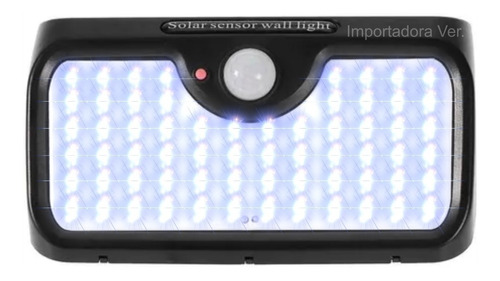 Lampara Solar 64 Led Blancos Con Modos De Iluminación 