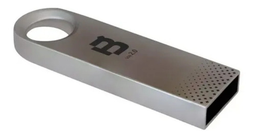 Memoria Flash 64gb Usb Plateada Metalica Resistente