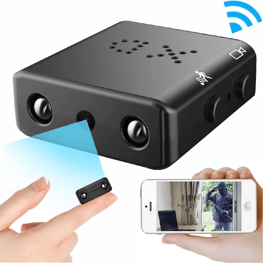 Mini Camara Wifi Vision Nocturna Detecta Movimiento Usb