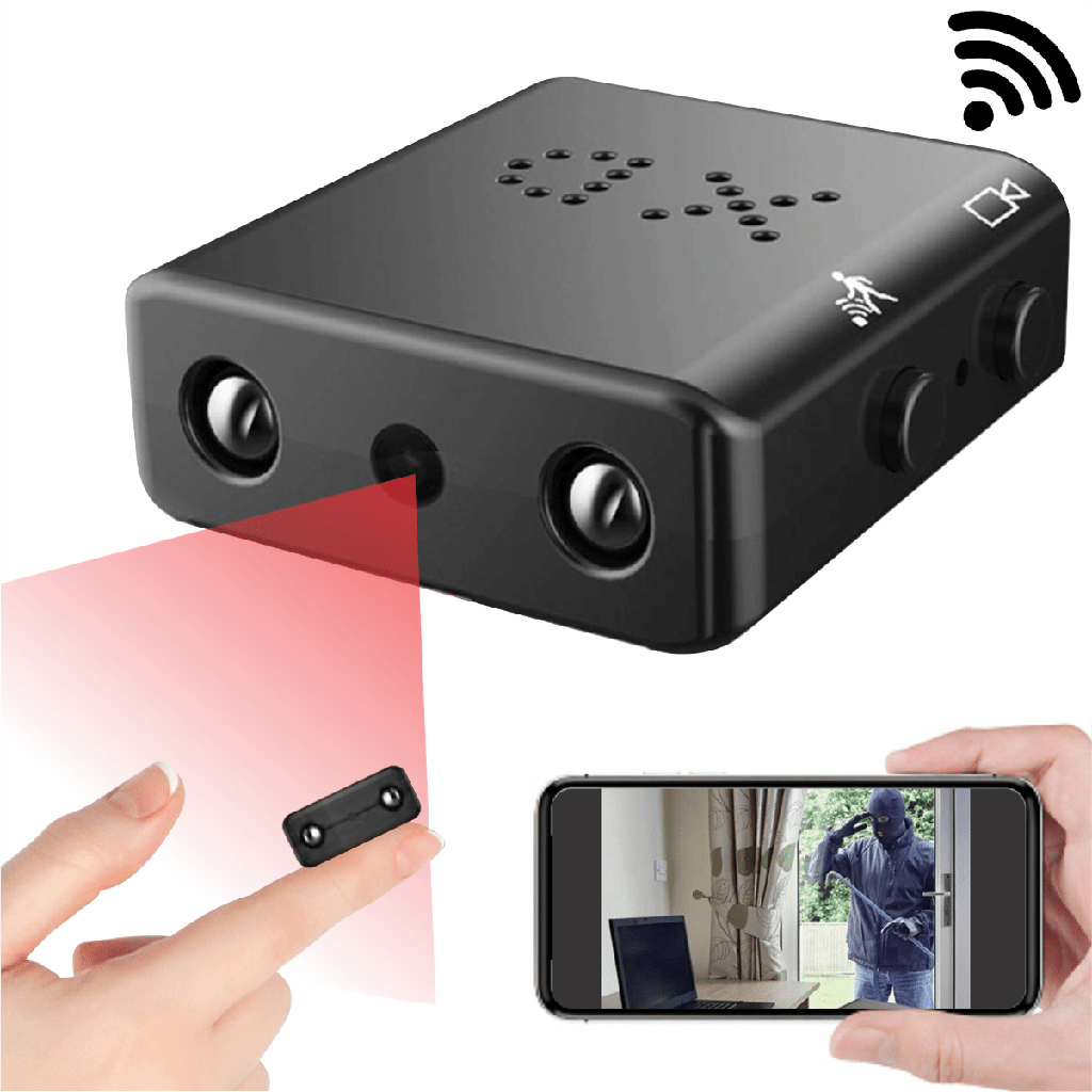 Mini Camara Wifi Vision Nocturna Detecta Movimiento Usb