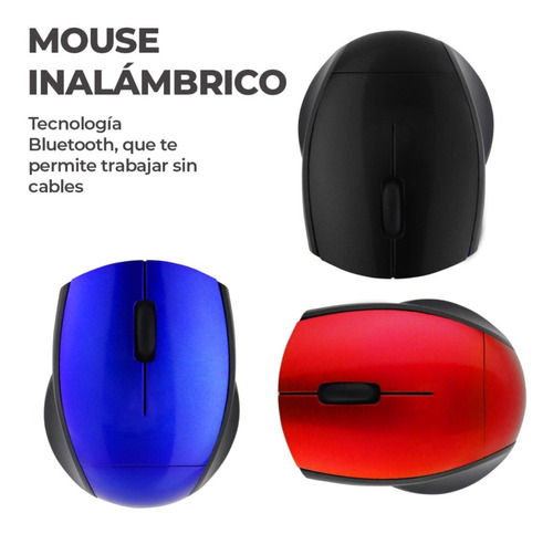 Mini Mouse Inalámbrico Óptico Laptop Pc Ergonómico Ligero