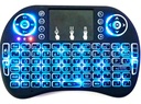 Mini Teclado Iluminado Inalambrico Bluetooth Touchpad Pc