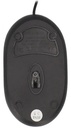 Mouse Alámbrico Óptico 1200dpi Color Negro Cómodo Y Ligero 