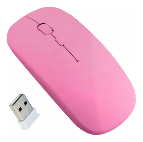 Mouse Inalámbrico Recargable Wireless Óptico Silencioso Usb