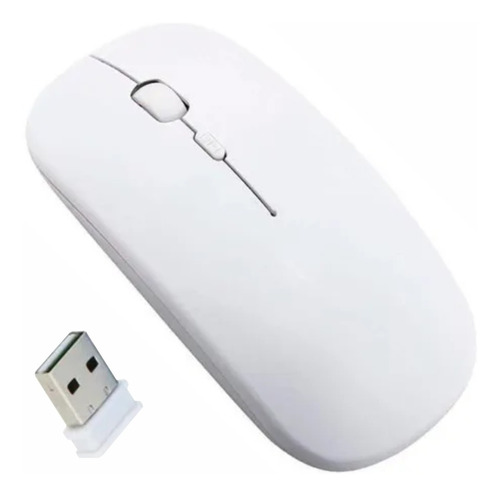 Mouse Inalámbrico Recargable Wireless Óptico Silencioso Usb