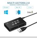 Mutilector Externo Memorias A Usb 2.0 Micro SD