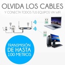 Antena Adaptador Usb Wifi Nano 100m Max 17dbm