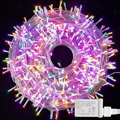 Serie De 200 Luces Led Multicolor Navideñas Decoracion
