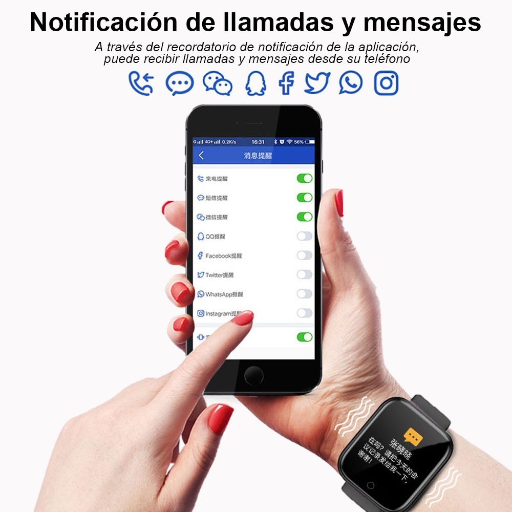 SMART WATCH Y68 RELOJ INTELIGENTE CON BLUETOOTH