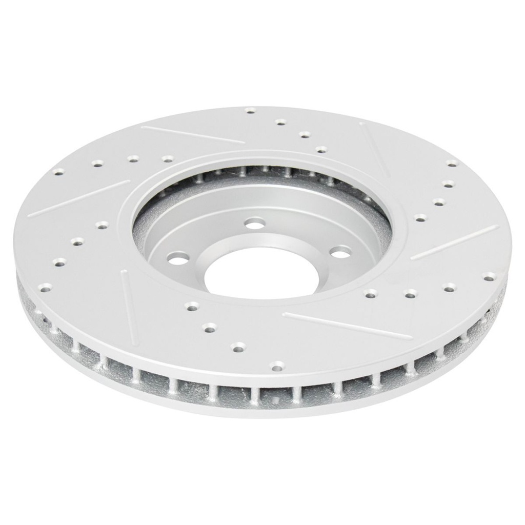 Performn perforado ranurado Zinc revestido Rotor Ford Jaguar