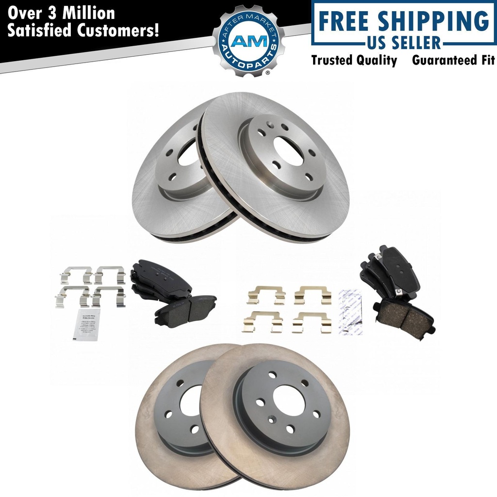 Premium Ceramic Disc freno Pad Rotor KitBuick Chevy