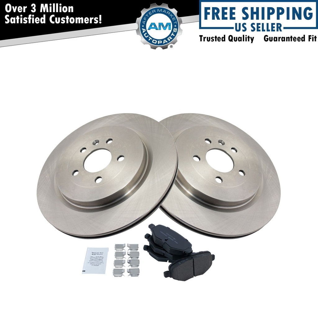 Premium Ceramic Disc freno Pads Rotor Ford Lincoln