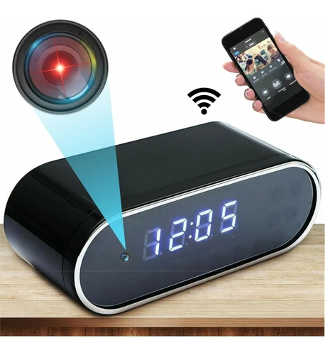 RELOJ DE MESA CAMARA ESPIA APP DV380