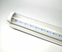 Regleta Tubo Led Con Base Integrada Blanca 18w