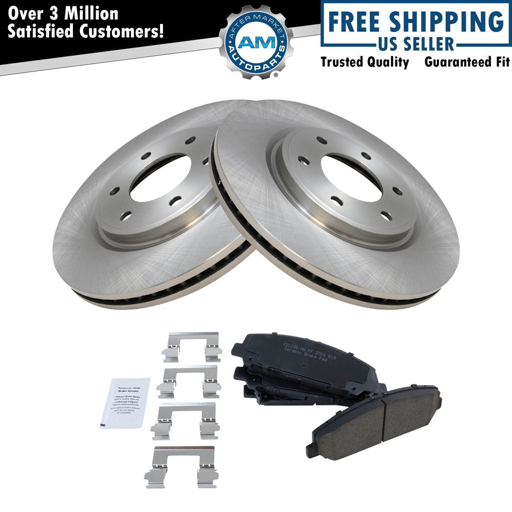 Rotor freno Pad Ceramic KitNissan Armada Titan Infiniti QX56