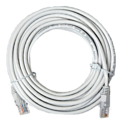 Cable De Red Ethernet 10 Metros Lan